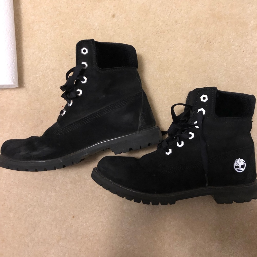 Black Velvet Timberlands